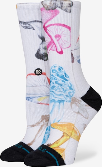 Stance Chaussettes en mélange de couleurs / blanc, Vue avec produit