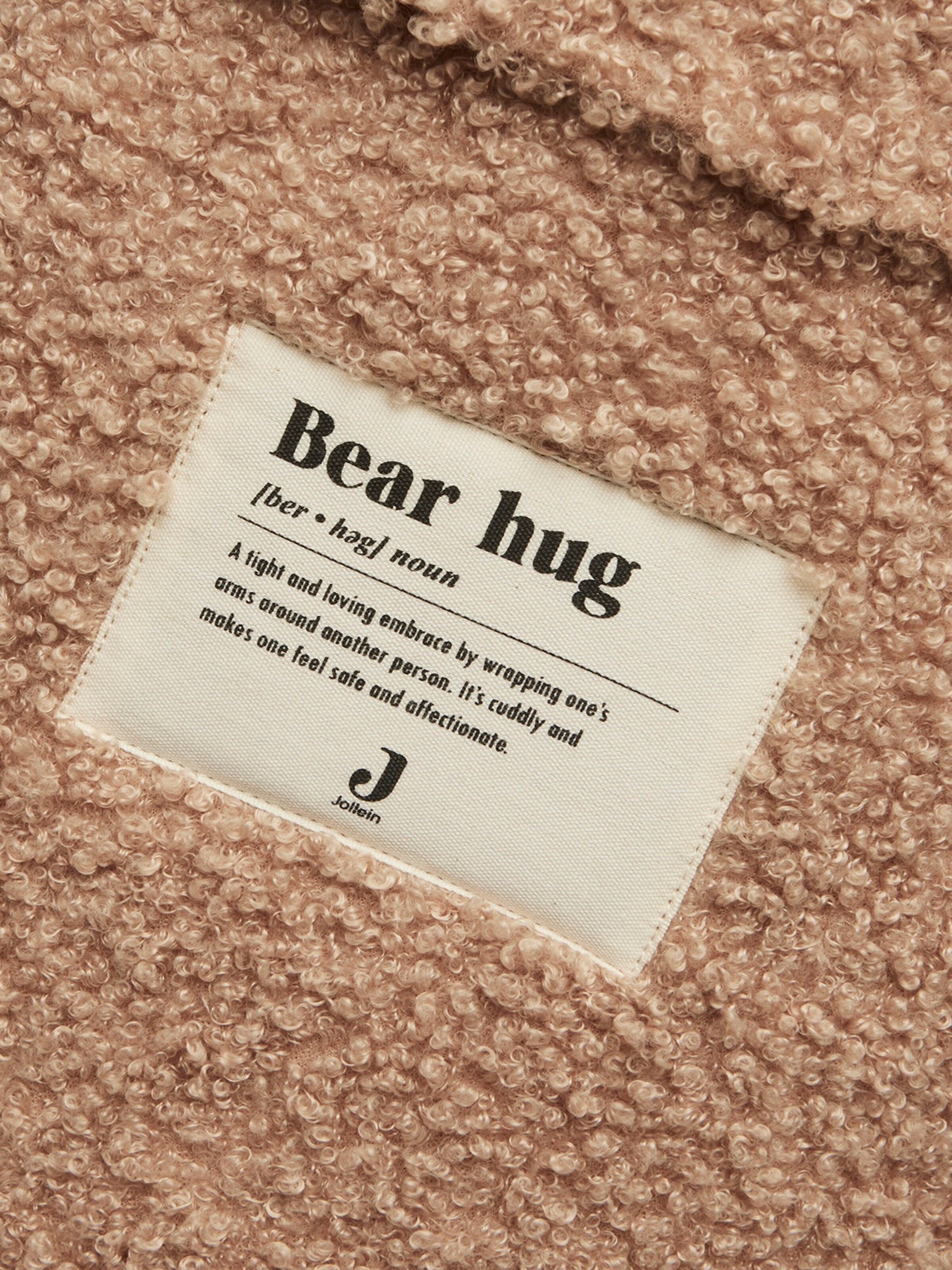 Jollein Box/Basket 'Boucle' in Brown