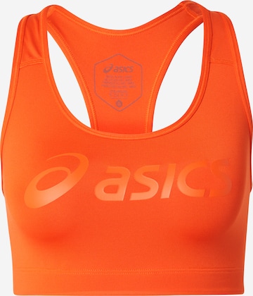 ASICS Bustier Sport bh in Rood: voorkant