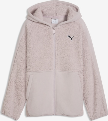 PUMA Sweatjacke in Pink: Vorderseite