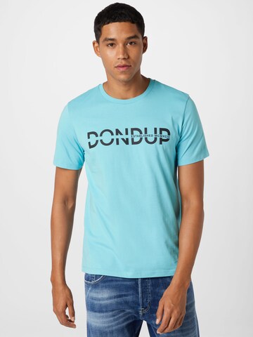 Dondup Shirt in Blauw: voorkant