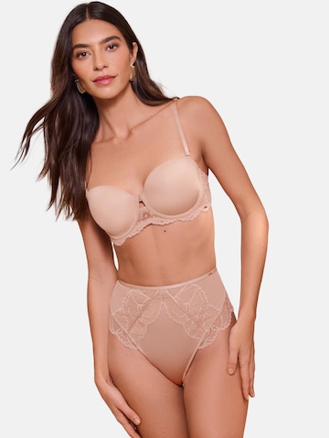 Lipsy Стринги в Бежевый: спереди