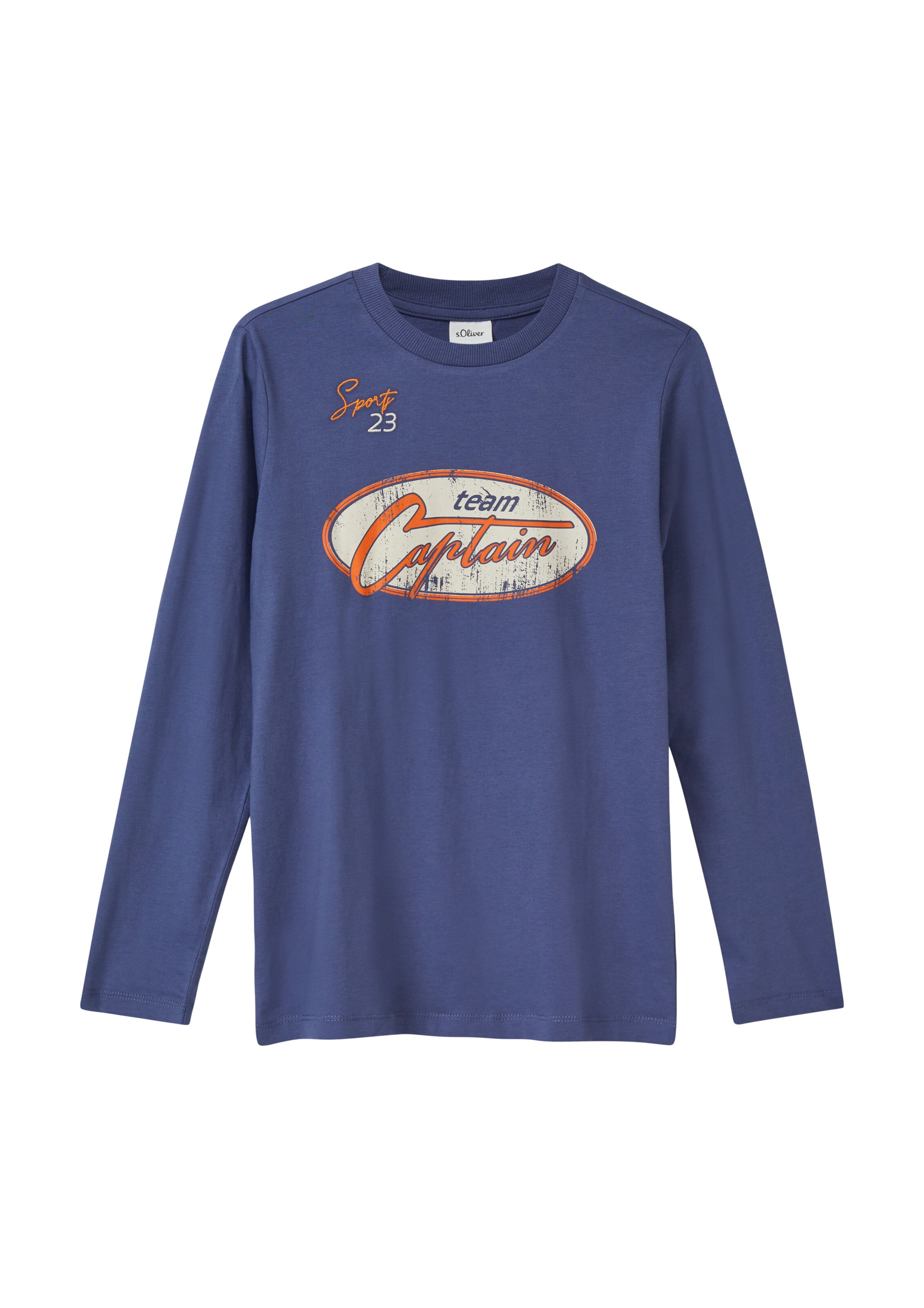 s.Oliver Shirt in Blau: Vorderseite