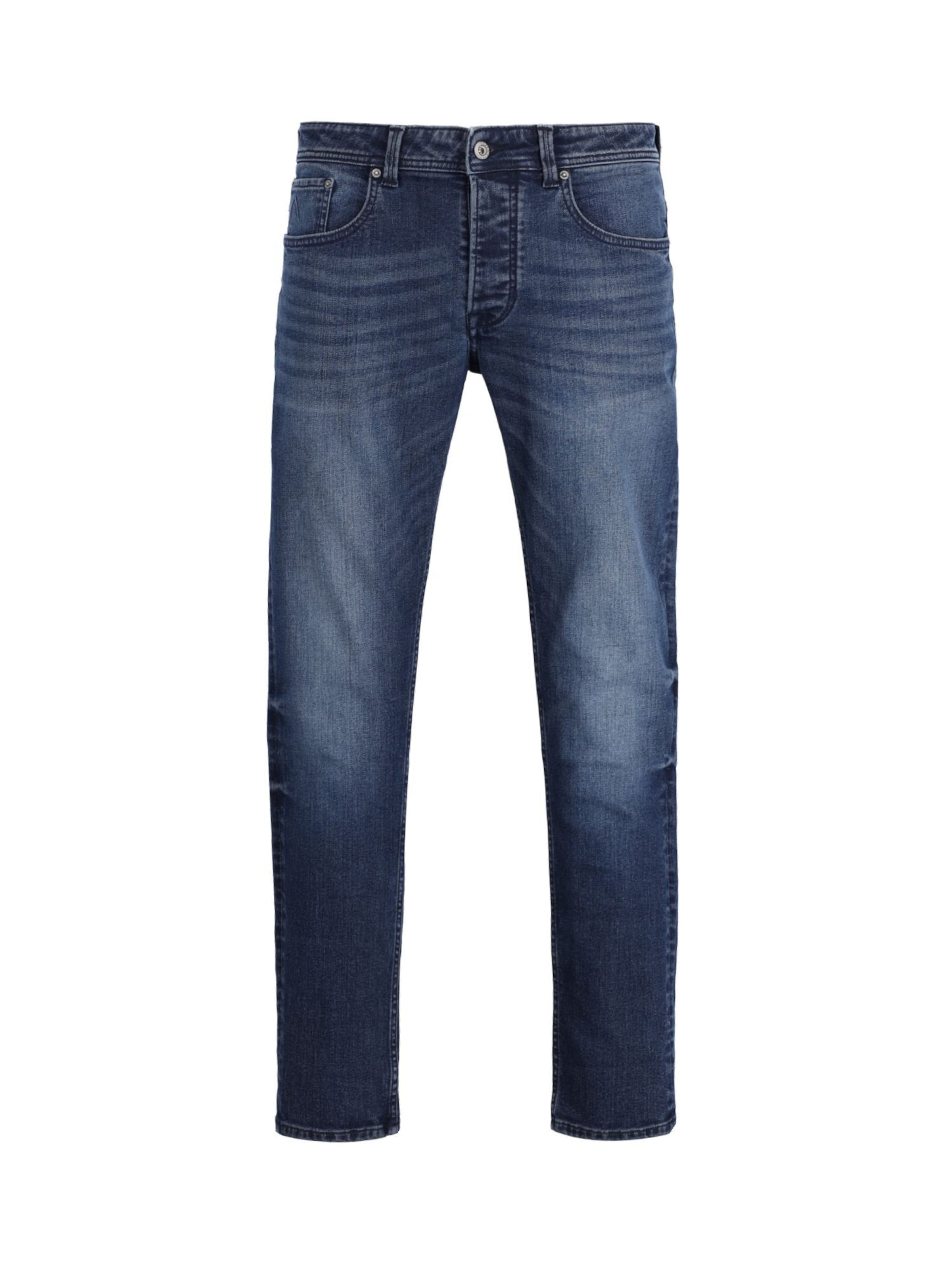 CHASIN' Tapered Jeans 'Crown Jake' in Blau: Vorderseite