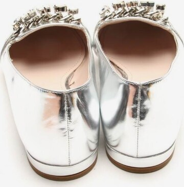 Miu Miu Flats & Loafers in 35 in Silver