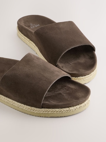 Next Pantolette in Braun
