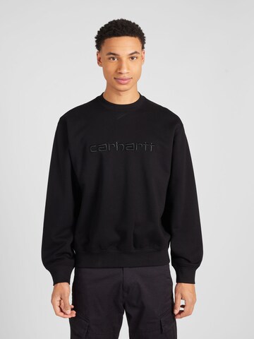 Sweat-shirt Carhartt WIP en noir : devant