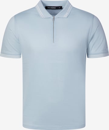 Karl Lagerfeld - Camisa em azul: frente