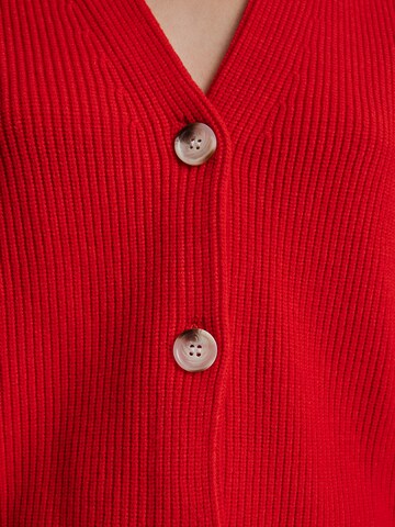 EDITED Knit Cardigan 'Logan' in Red