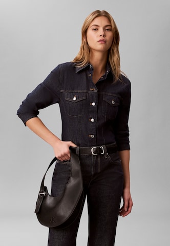 Calvin Klein Schultertasche in Schwarz