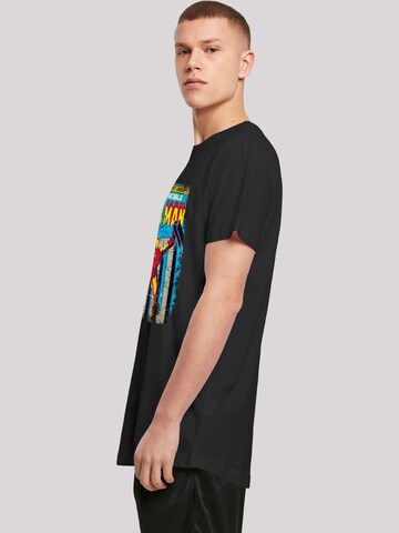 F4NT4STIC T-Shirt 'Marvel Iron Man Cover' in Schwarz