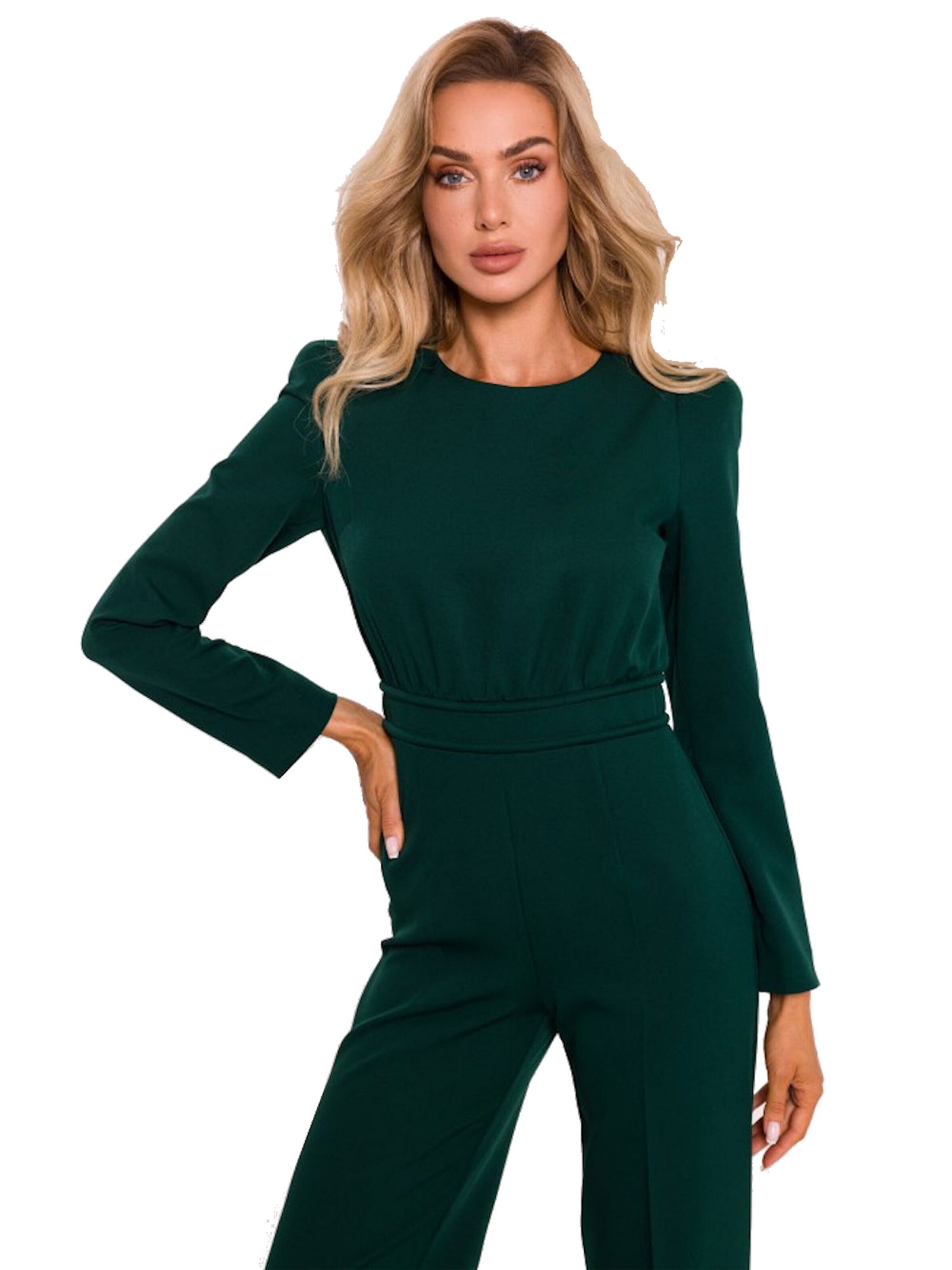 Numoco Jumpsuit 'Overall Adele'‌‌‌‌‌‌ in Grün
