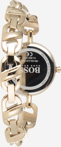 BOSS Black Analog Watch in Gold