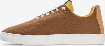 Baskets basses 'Urban Wooler' Baabuk en marron : devant
