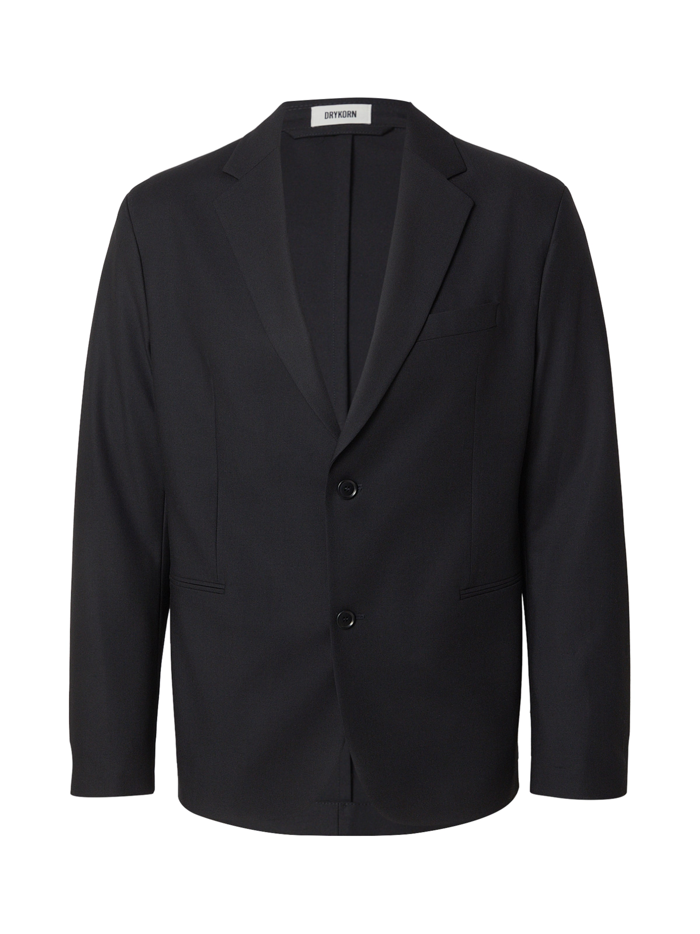 DRYKORN Средняя посадка Пиджак 'CATORY 888' в Черный: спереди