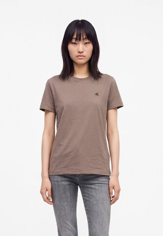 Calvin Klein Jeans Majica 'Archive' | siva barva
