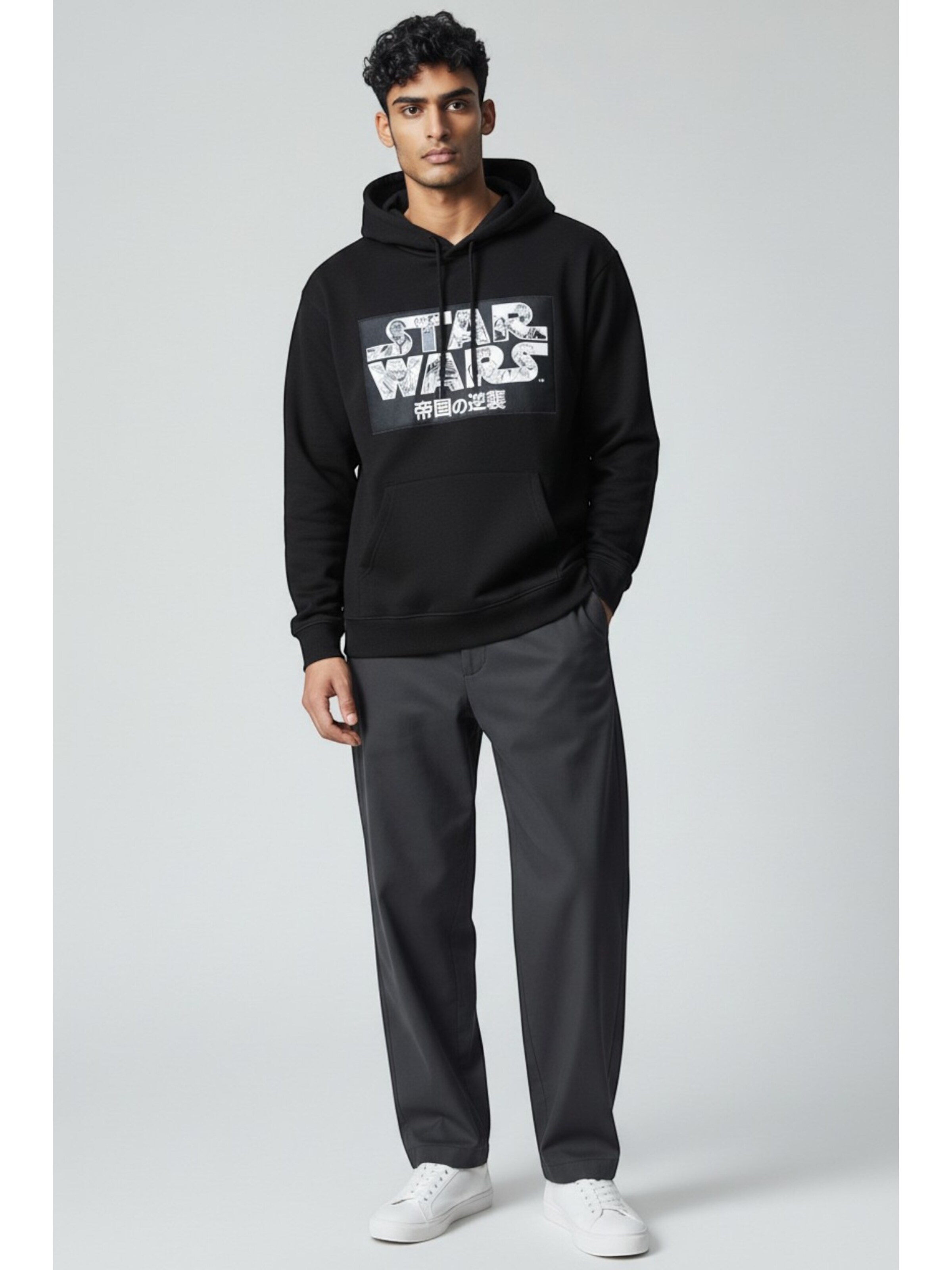 STAR WARS Sweatshirt 'Star Wars' in Black