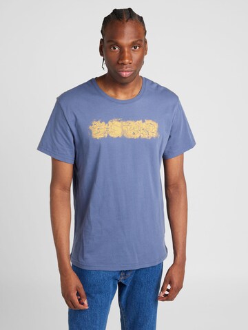 T-Shirt G-Star RAW en bleu : devant