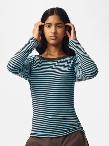 PIECES Shirt 'PCSof' in Blau