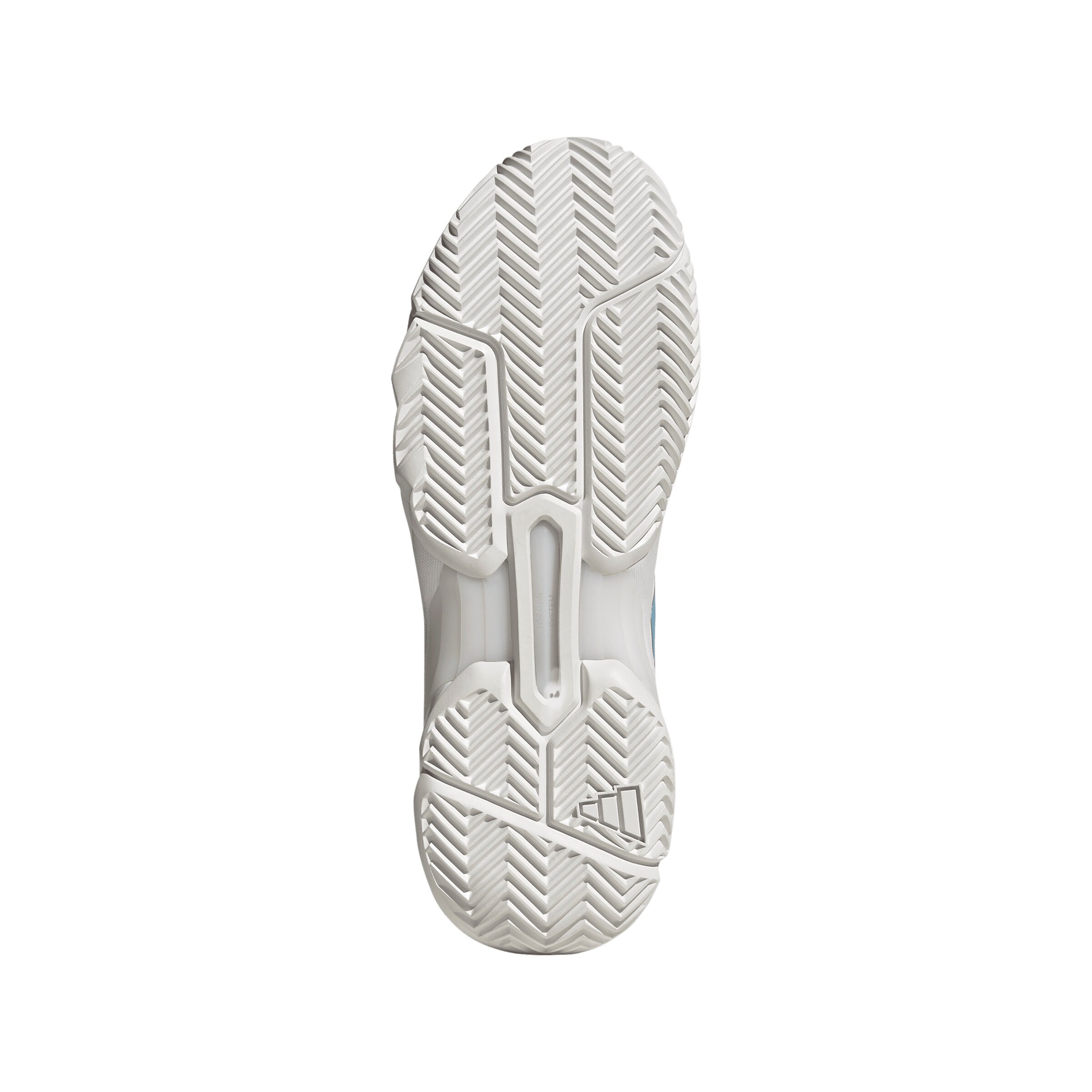 Chaussure de sport 'CourtJam Control 3' ADIDAS PERFORMANCE en blanc