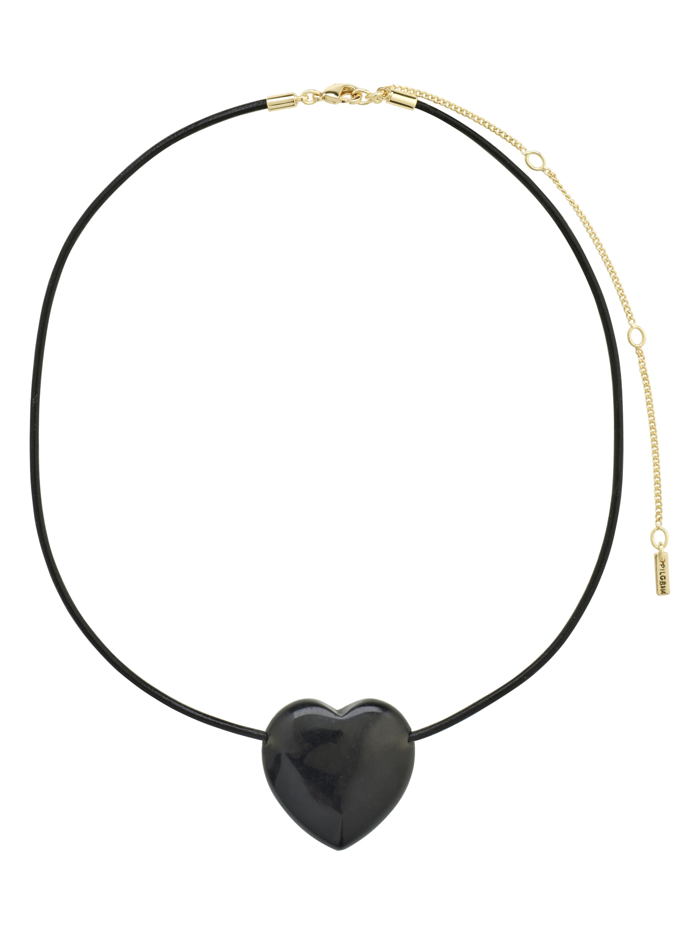 Chaîne &#x27;Stay&#x27; Pilgrim en noir : devant