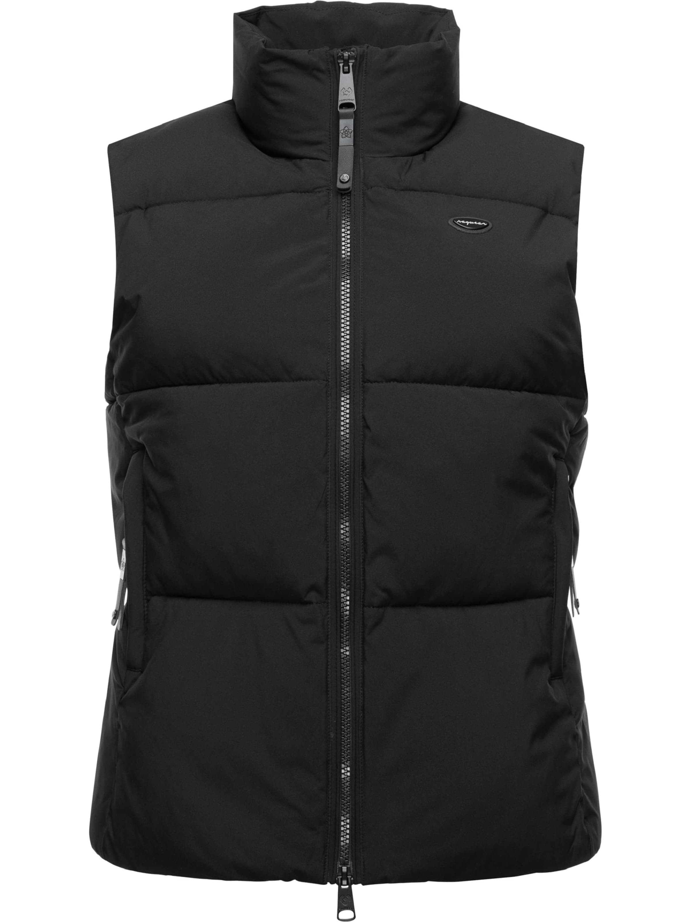 Ragwear Γιλέκο 'Ailish' σε μαύρο: μπροστά