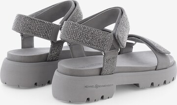 Kennel & Schmenger Strap Sandals ' SKILL ' in Grey