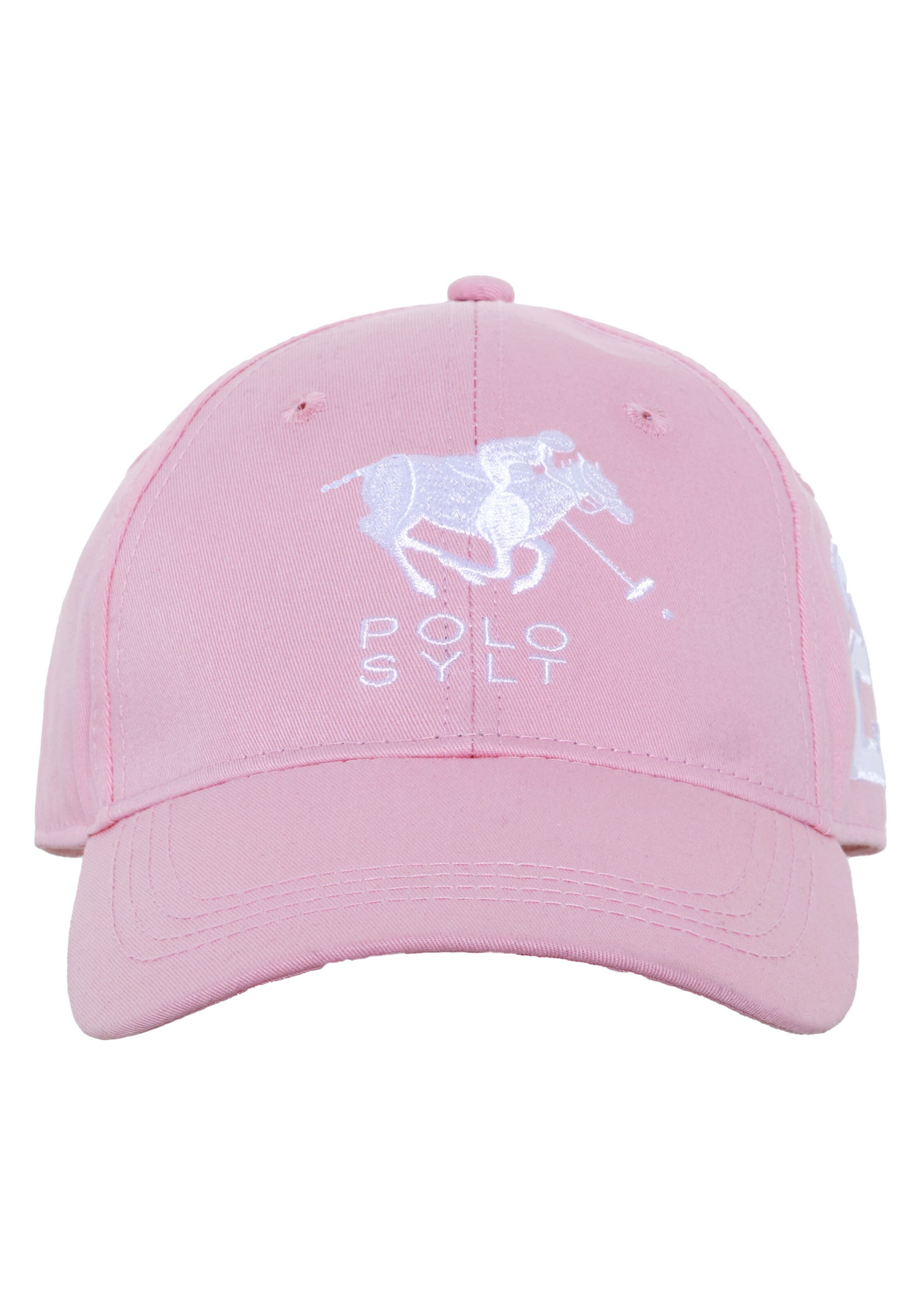 Polo Sylt Cap in Pink: Vorderseite