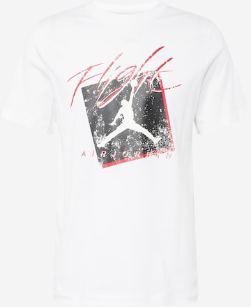 T-Shirt Jordan en blanc : devant