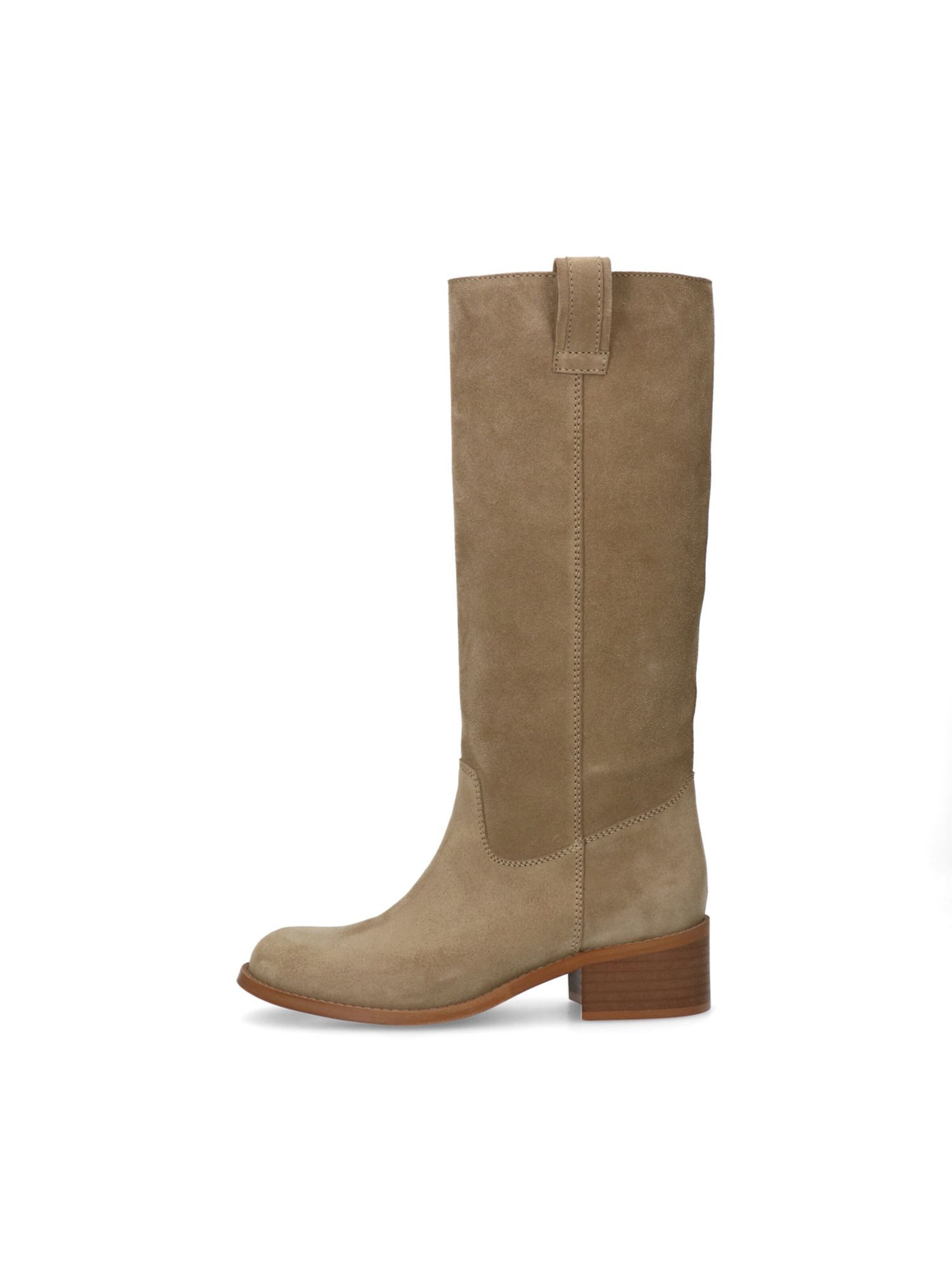 MANFIELD Stiefel in Beige