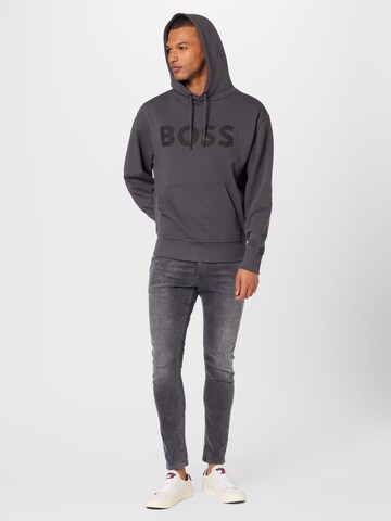 Sweat-shirt BOSS en gris