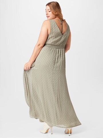 ABOUT YOU Curvy - Vestido 'Cassia' em bege