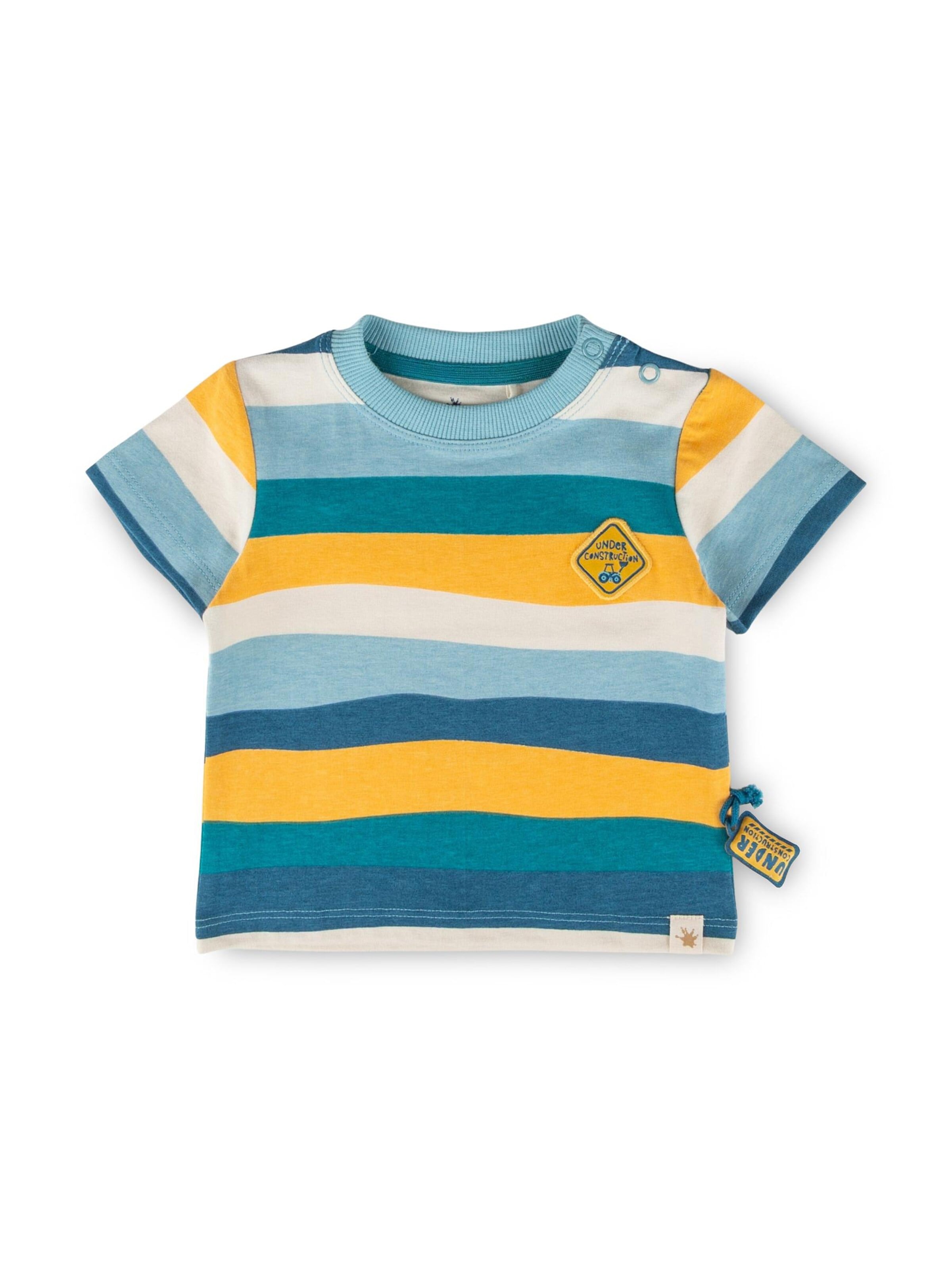 SIGIKID Shirt 'T-Shirt Blue & Bright' in Mixed colors: front