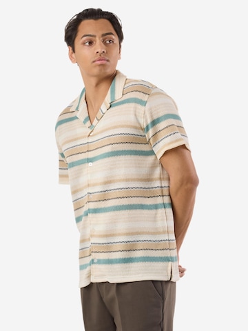 Denim Factory Comfort Fit Hemd 'Resort'‌‌‌‌‌‌‌‌‌ in Beige