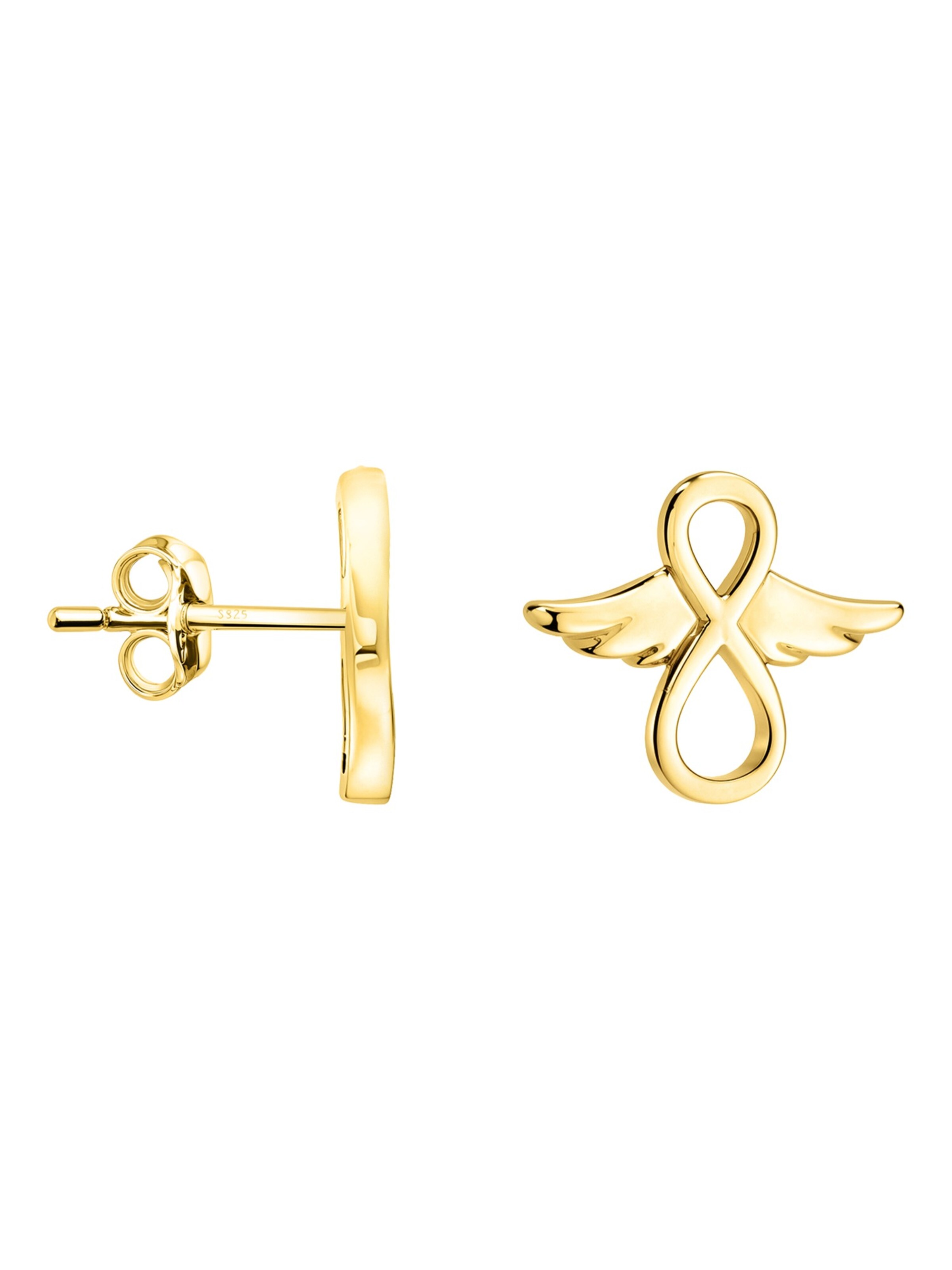 Sofia Milani Earrings 'Angel' in Gold: front