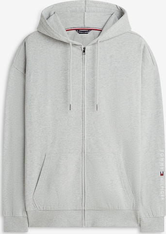 TOMMY HILFIGER Sweat jacket in Grey: front
