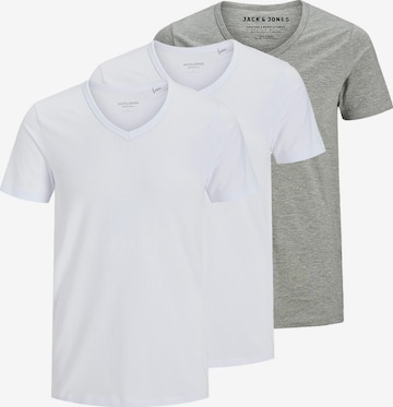 JACK & JONES Shirt 'Essentials' in Silver: front