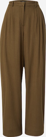 VERO MODA Loosefit Laskoshousut 'VMMINDY' värissä vihreä: etupuoli