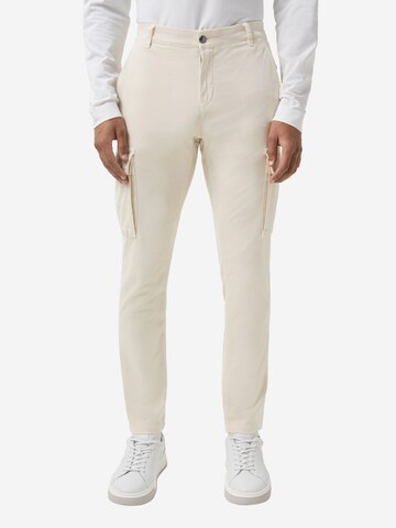 BOGNER Loosefit Cargohose 'Bruno' in Weiß: Vorderseite