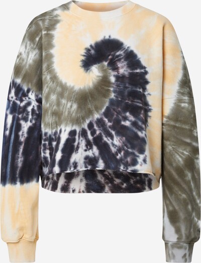 Pepe Jeans Sweatshirt 'ADELE' in navy / oliv / pastellorange / weiß, Produktansicht