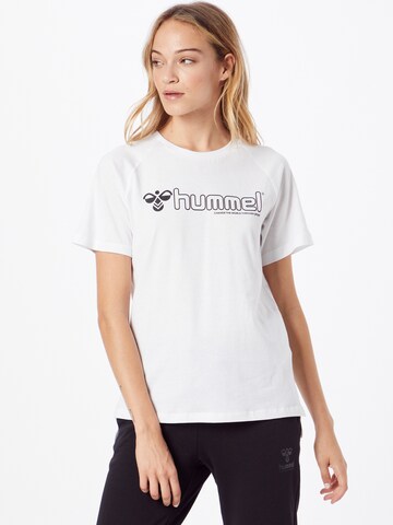 Hummel Функционална тениска 'Zenia' в бяло: отпред