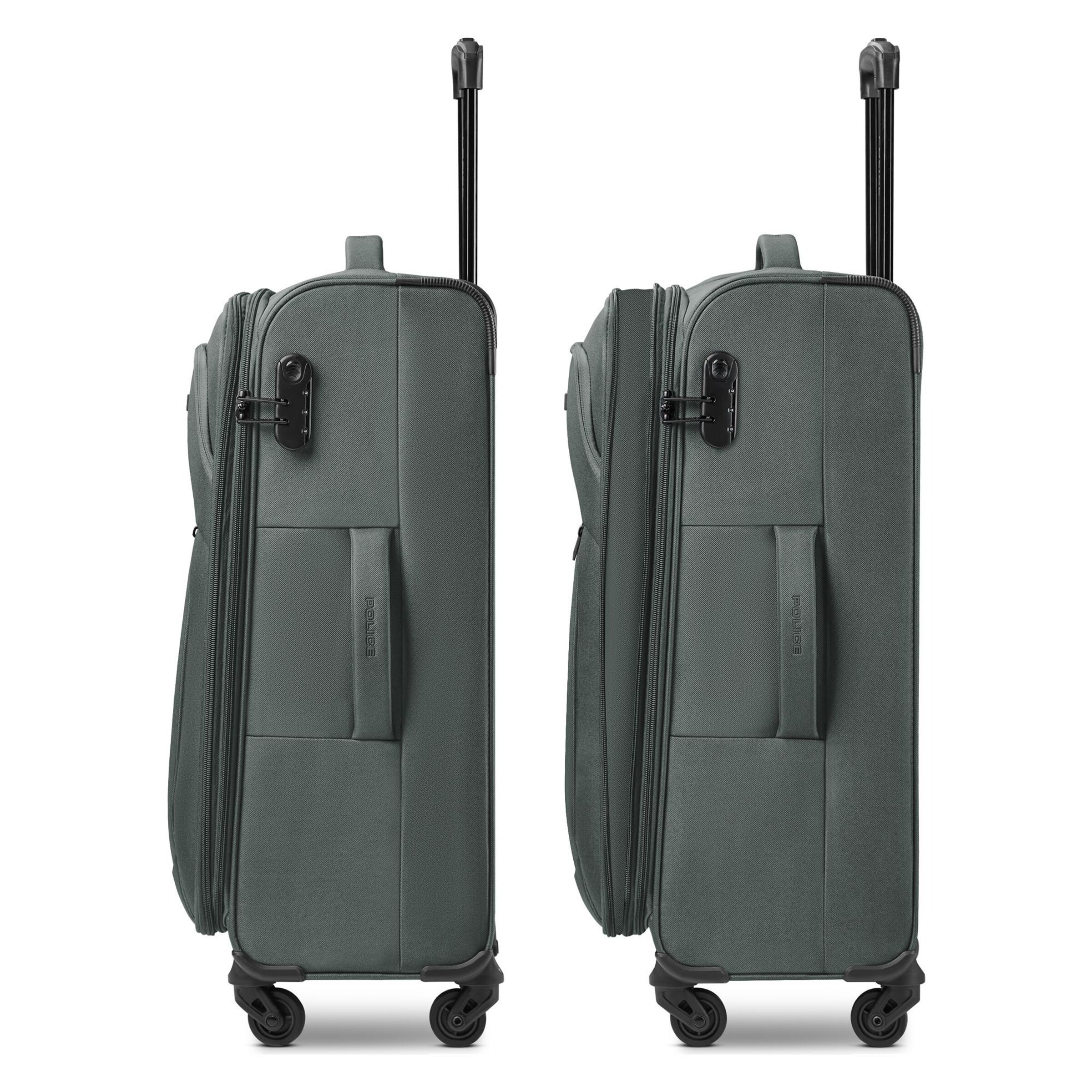 Ensemble de bagages 'San Francisco ' POLICE en gris