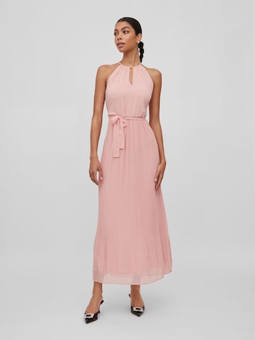 VILA Summer dress in Pink: front