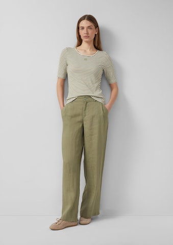 T-shirt s.Oliver en blanc : devant