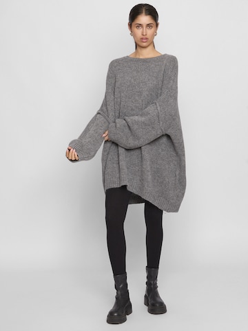 Lilavie Strickpullover ' Vanii ' in Grau