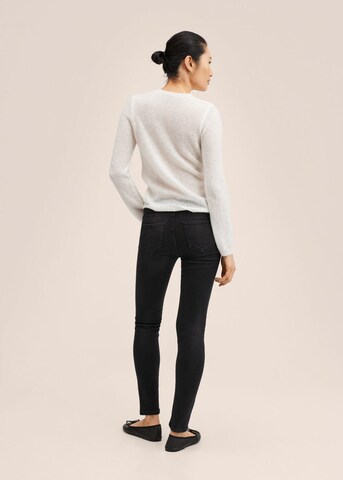 MANGO Skinny Farmer 'Push Up' - fekete