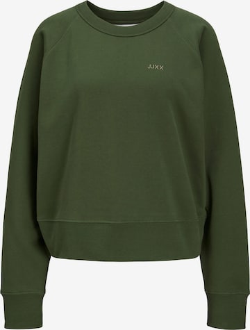 JJXX Sweatshirt 'Caitlyn' in Grün: predná strana