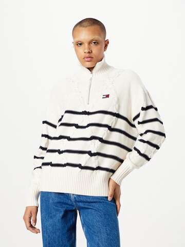 Tommy Jeans - Pullover em branco: frente