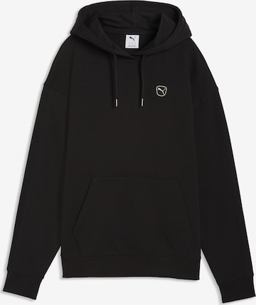 PUMA Sweatshirt in Schwarz: Vorderseite