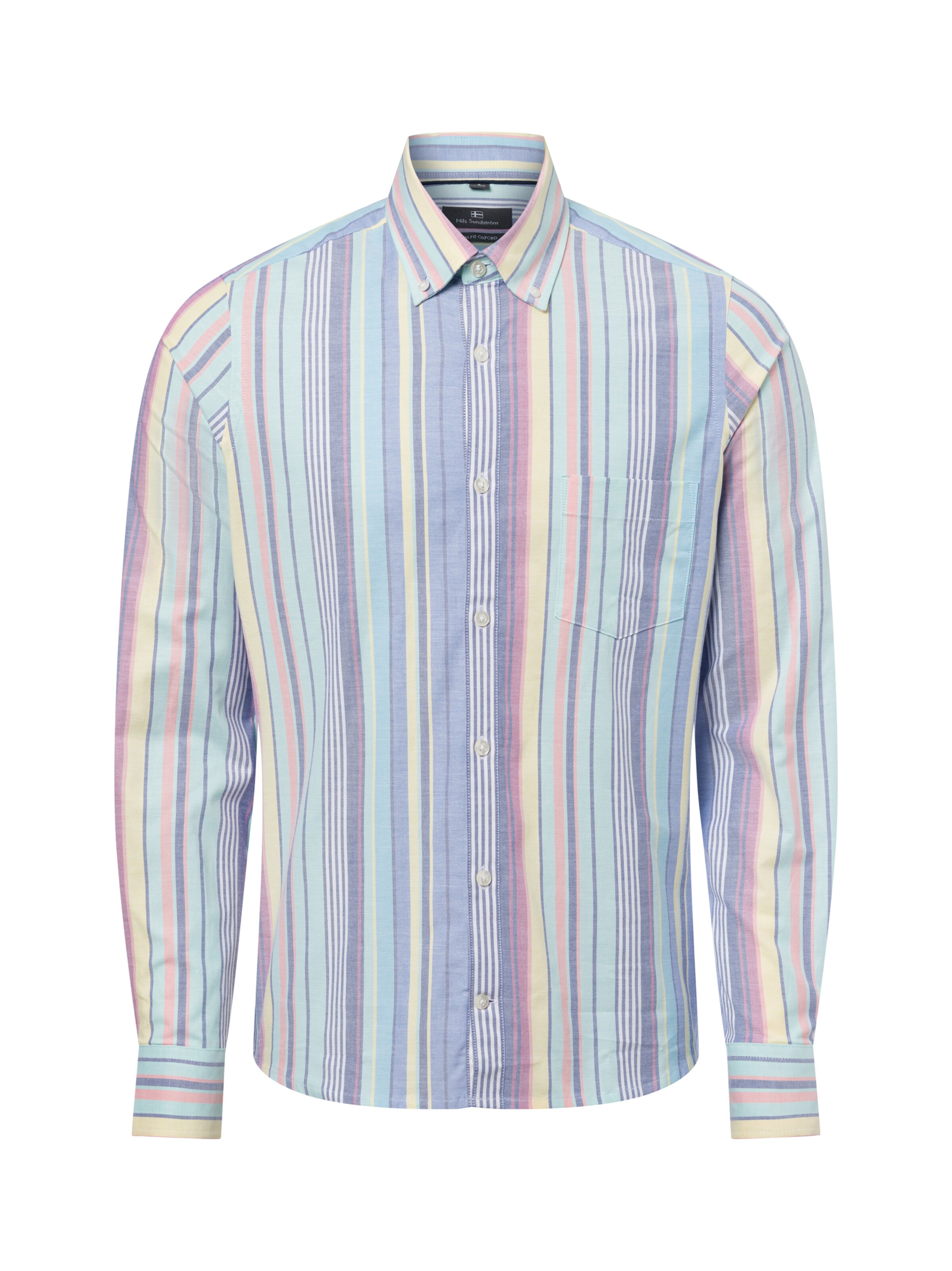 Nils Sundström Slim Fit Hemd ' ' in Mischfarben: Vorderseite